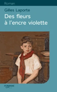 Des fleurs l'encre violette