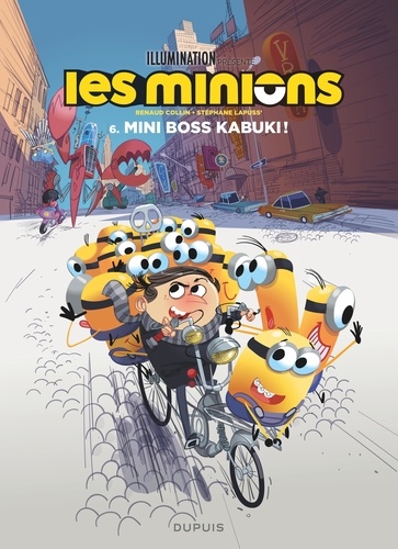  Lapuss' et Renaud Collin - Les Minions - Tome 6 - Mini Boss Kabuki !.