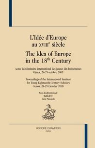 L'idée d'Europe au XVIIIe siècle