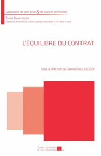 L'équilibre du contrat
