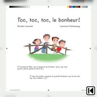 Toc, toc, toc, le bonheur!