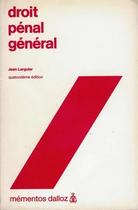Droit pénal général