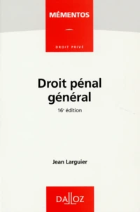 Droit pénal général