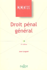 Droit pénal général