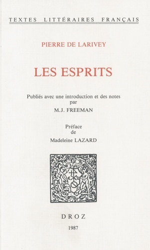 Les Esprits / Préface de Madeleine Lazard