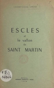 Escles et le vallon de Saint Martin