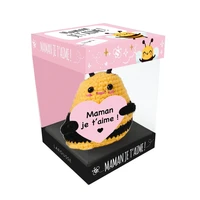 Abeille crochet Maman je t'aime !