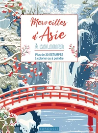 Affiches à colorier Merveilles d'Asie