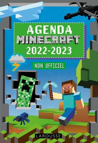 Agenda Minecraft. Non officiel  Edition 2022-2023