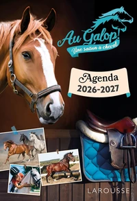 Agenda scolaire Au galop ! Une saison à cheval
