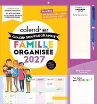 Calendrier Chacun son programme famille organisée