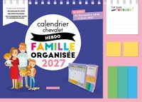 Calendrier chevalet hebdo Famille organisée