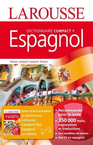 Dictionnaire compact plus francais-espagnol et... de Larousse - Livre -  Decitre