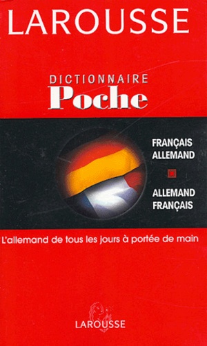  Larousse - Dictionnaire de poche français-allemand et allemand-français.