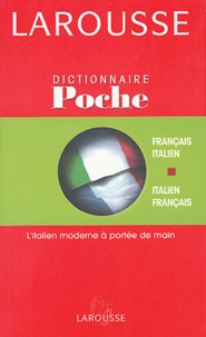  Larousse - Dictionnaire de poche français-italien et italien-français.
