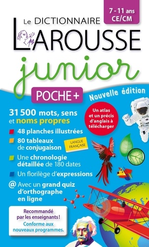 Dictionnaire Larousse junior poche plus CE/CM