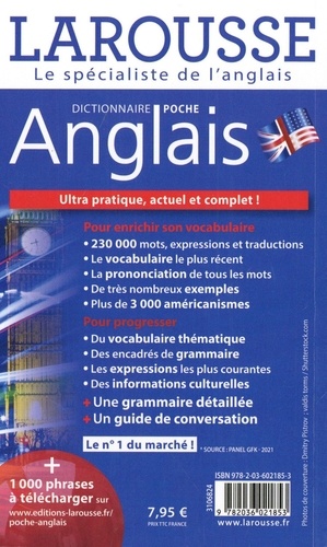 Dictionnaire Larousse poche Anglais. Français-anglais/anglais-français