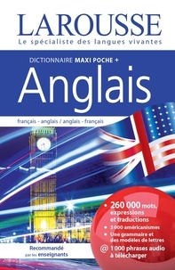  Larousse - Dictionnaire Maxi poche + Anglais - Français-anglais ; anglais-français.