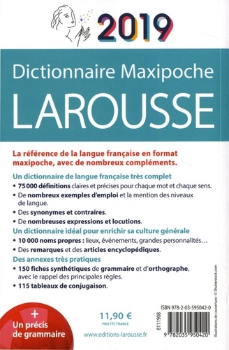 Dictionnaire Maxipoche Larousse  Edition 2019