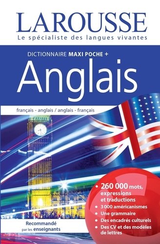 Dictionnaire maxipoche plus Larousse. Français-anglais ; Anglais-français. Avec 1 carte d'activation du dictionnaire pour tablette