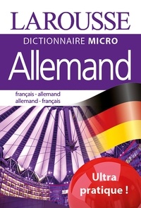 Ebooks en anglais à télécharger gratuitement Dictionnaire micro Allemand  - Français-Allemand Allemand-Français
