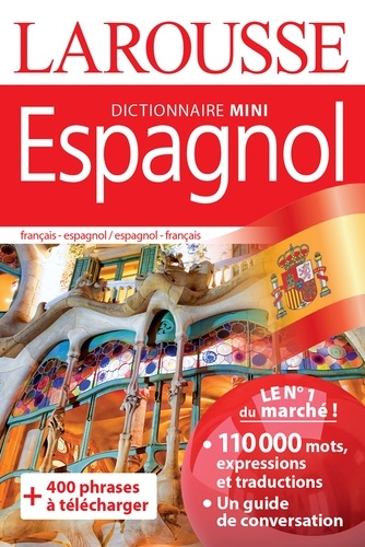  Larousse - Dictionnaire mini français-espagnol et espagnol-français.