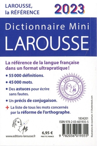 Dictionnaire Mini Larousse  Edition 2023