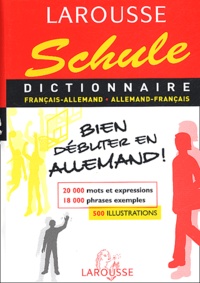  Larousse - Dictionnaire Schule francais-allemand, allemand-francais.