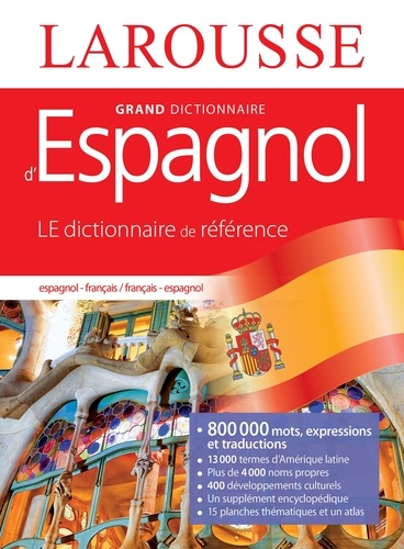 Grand dictionnaire espagnol-français ; français-espagnol