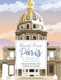 Hauts lieux de Paris à colorier