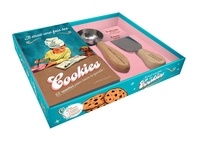  Larousse - Il était une fois les cookies - Coffret avec 1 cuillère à cookies, 1 concasseur de chocolat et 1 livre de recettes.