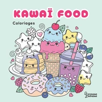 Coloriages kawaï food