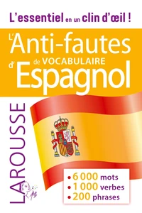 L'anti-fautes de vocabulaire d'espagnol