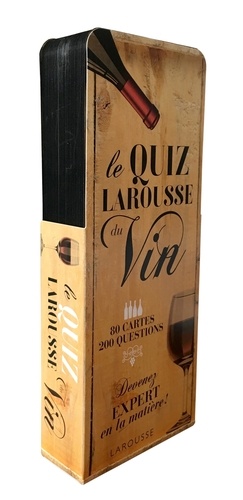  Larousse - Le quiz Larousse du vin - 80 cartes, 200 questions.