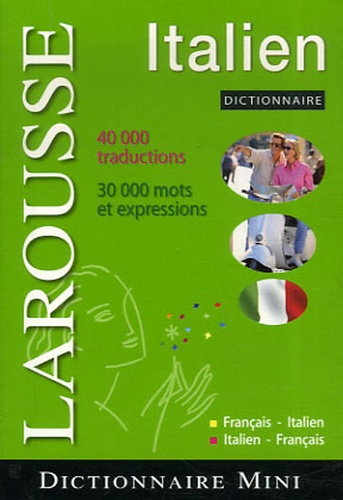  Larousse - Mini dizionario francese-italiano italiano-francese.