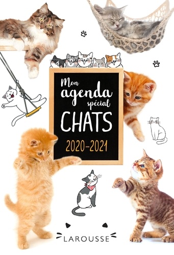 Mon Agenda Special Chats De Larousse Grand Format Livre Decitre