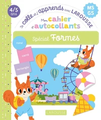Mon cahier d'autocollants Spécial Formes MS-GS