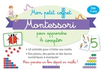  Larousse - Mon petit coffret Montessori pour apprendre à compter.