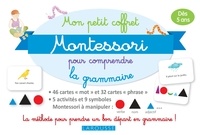  Larousse - Mon petit coffret Montessori pour comprendre la grammaire.