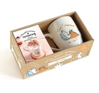  Larousse - Mon petit moment cocooning - Coffret avec 1 mug et 1 livret.