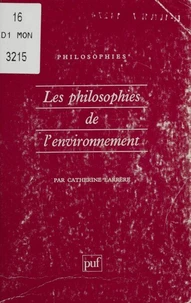 Les philosophies de l'environnement