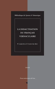 La didactisation du français vernaculaire