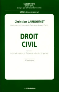 Introduction à l'étude du droit privé