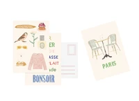 Set cartes postales Paris, de Zoé de Las Cases