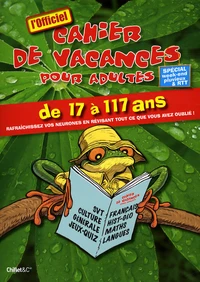 Cahier de vacances pour adultes