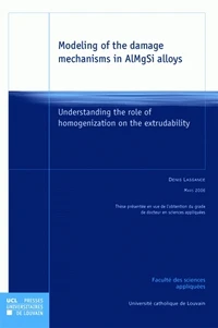 Modeling of the damage mechanisms in ALMgSi alloys