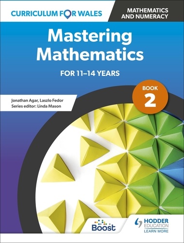Curriculum for Wales: Mastering Mathematics for 11-14 years: Book 2