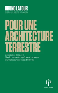 Pour une architecture terrestre
