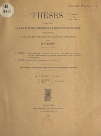 Contribution à l'étude du calcul numérique des champs et des trajectoires en optique électronique des systèmes cylindriques