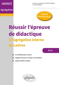 Réussir l'épreuve de didactique
